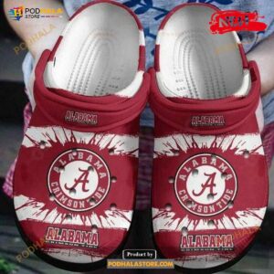 Alabama Crimson Tide Unisex Fashion Style For Man And Women Crocs Clog Shoes