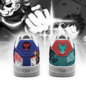 All Might And Deku Anime My Hero Academia Air Force Shoes