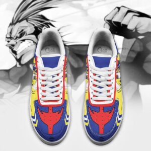 All Might One For All Anime My Hero Academia Air Force Shoes