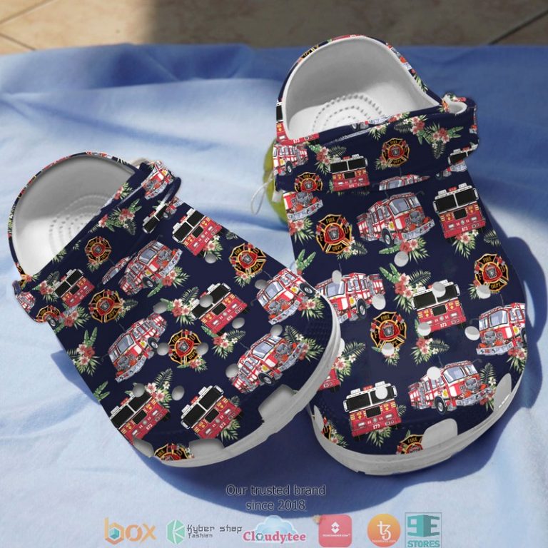 Amazing-Firefighter-Crocband-Shoes-1
