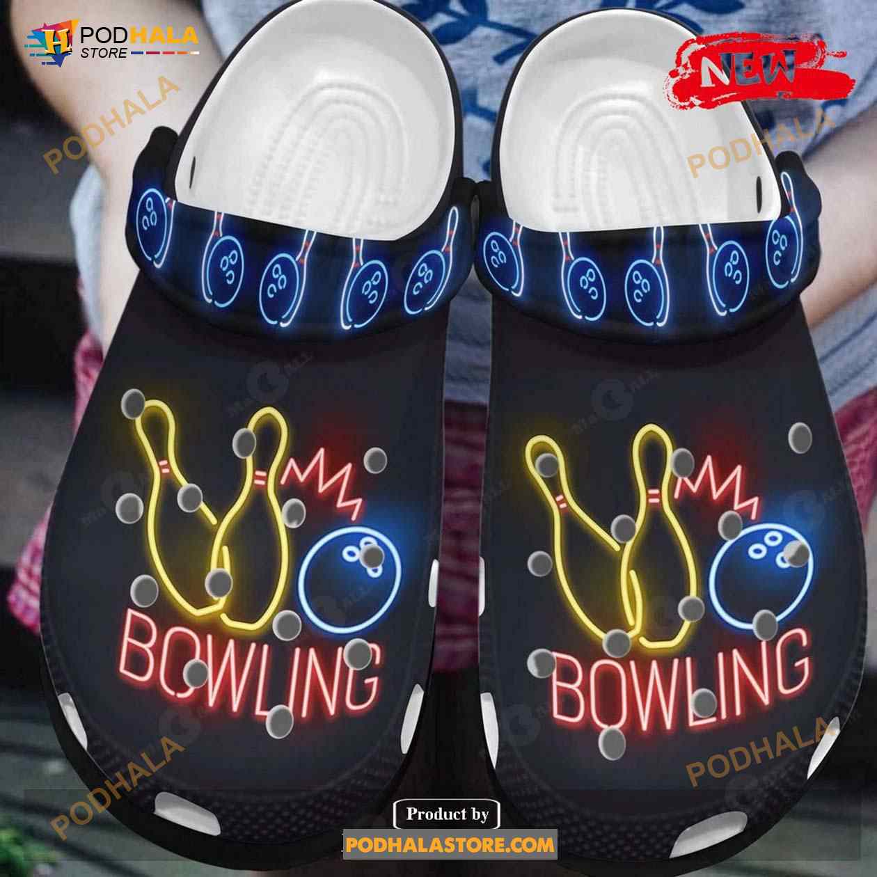 Amazing Neol Bowling Light For Man And Women Crocs Classic Clog Shoes Amazing Neol Bowling Light For Man And Women Crocs Classic Clog Shoes