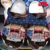 Amazing Patriot Trucker American Flag Crocs Classic Clog Shoes