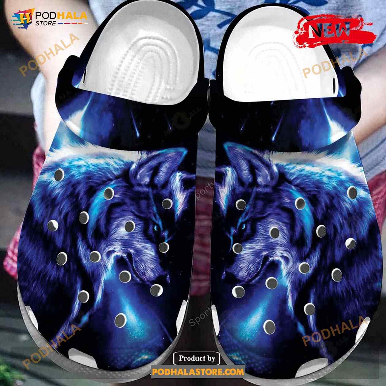 Amazing Wolf For Man And Women Crocs Classic Clog Shoes Amazing Wolf For Man And Women Crocs Classic Clog Shoes