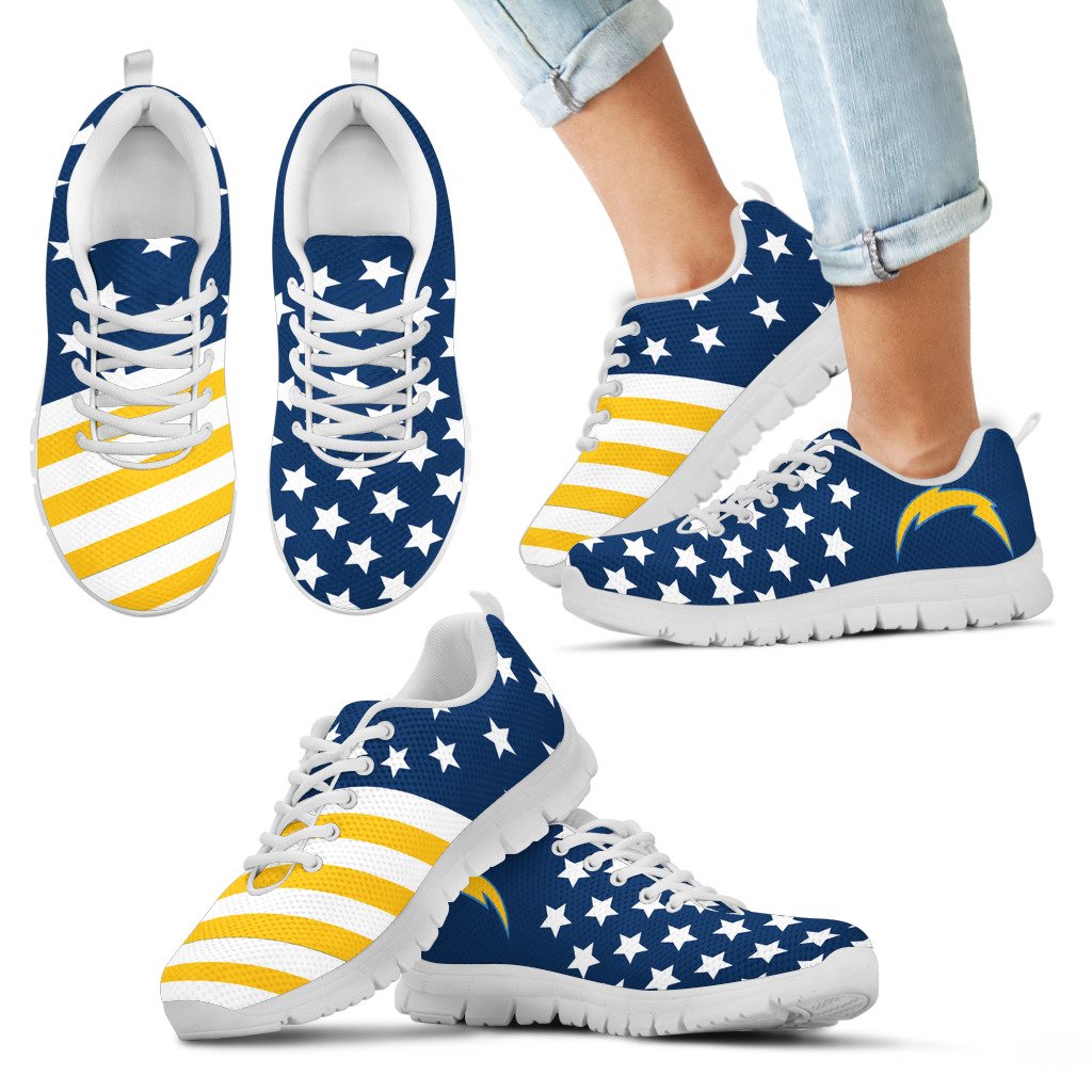America-Flag-Full-Stars-Stripes-Los-Angeles-Chargers-Sneakers-1
