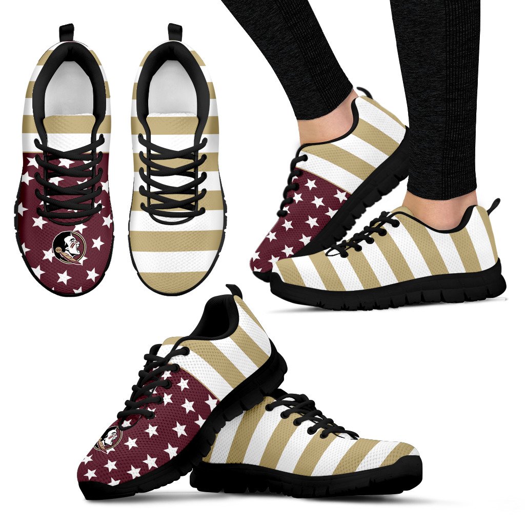 America-Flag-Logo-Bottom-Stripes-Florida-State-Seminoles-Sneakers-1