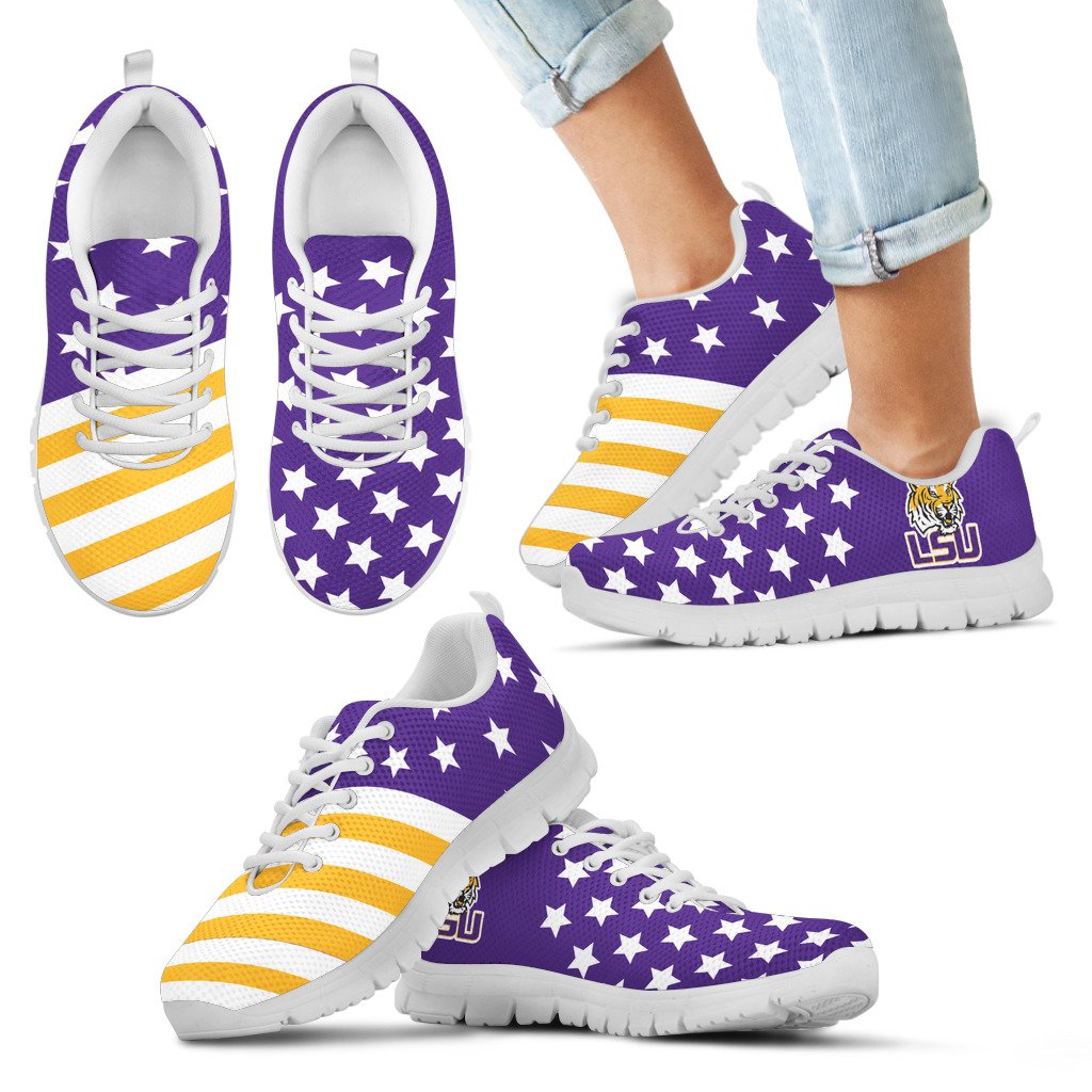 American-Flag-Full-Stars-LSU-Tigers-Sneakers-1