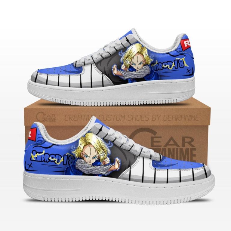 Android-18-Anime-Dragon-Ball-Air-Force-Shoes-1
