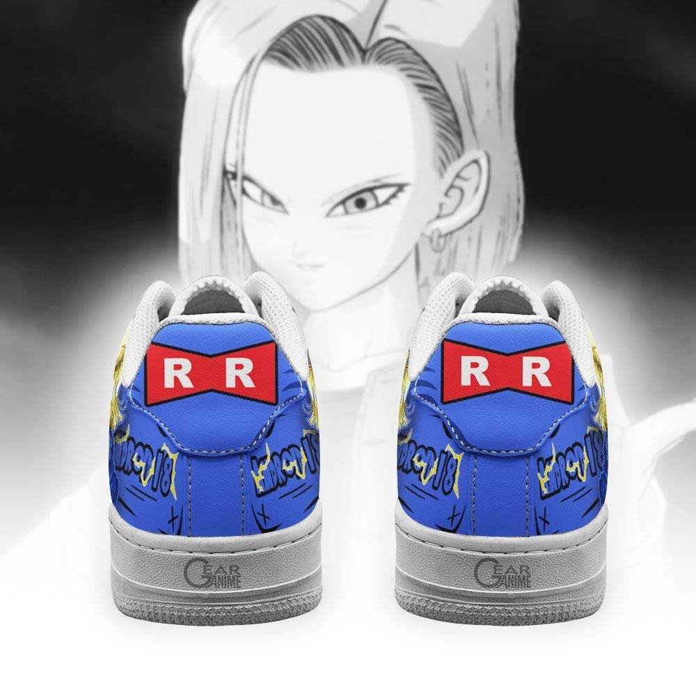 Android 18 Anime Dragon Ball Air Force Shoes Android 18 Anime Dragon Ball Air Force Shoes