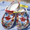 Animals Canada Day Custom Name Crocband Crocs Clog Shoes