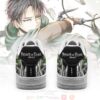 Aot Levi Attack On Titan Anime Mixed Manga Air Force Shoes