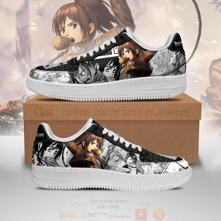 Aot-Sasha-Attack-On-Titan-Anime-Mixed-Manga-Air-Force-Shoes-1