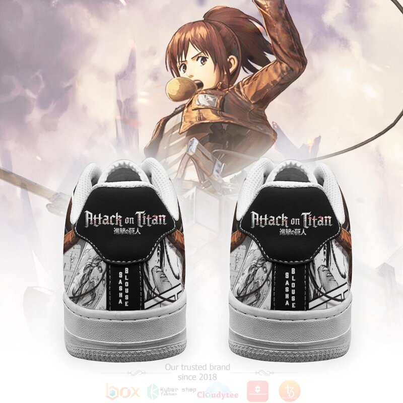 Aot Sasha Attack On Titan Anime Mixed Manga Air Force Shoes Aot Sasha Attack On Titan Anime Mixed Manga Air Force Shoes