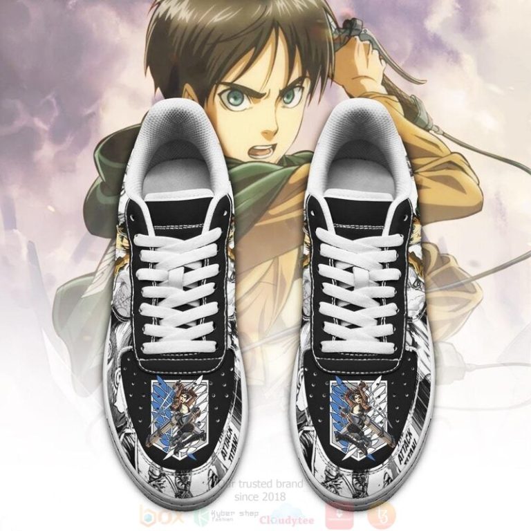 Aot-Scout-Eren-Attack-On-Titan-Anime-Mixed-Manga-Air-Force-Shoes-2