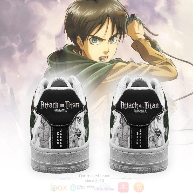 Aot Scout Eren Attack On Titan Anime Mixed Manga Air Force Shoes Aot Scout Eren Attack On Titan Anime Mixed Manga Air Force Shoes