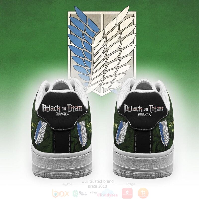 Aot Scout Regiment Slogan Attack On Titan Anime Air Force Shoes Aot Scout Regiment Slogan Attack On Titan Anime Air Force Shoes