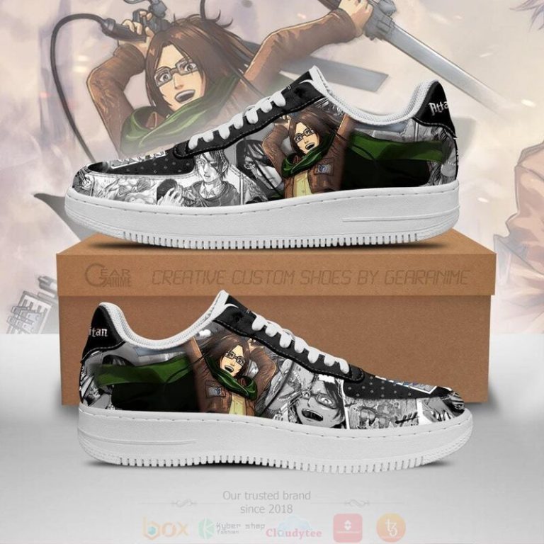 Aot-Zoe-Hange-Attack-On-Titan-Anime-Manga-Air-Force-Shoes-1