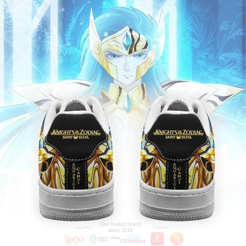 Aquarius Camus Uniform Saint Seiya Anime Air Force Shoes Aquarius Camus Uniform Saint Seiya Anime Air Force Shoes