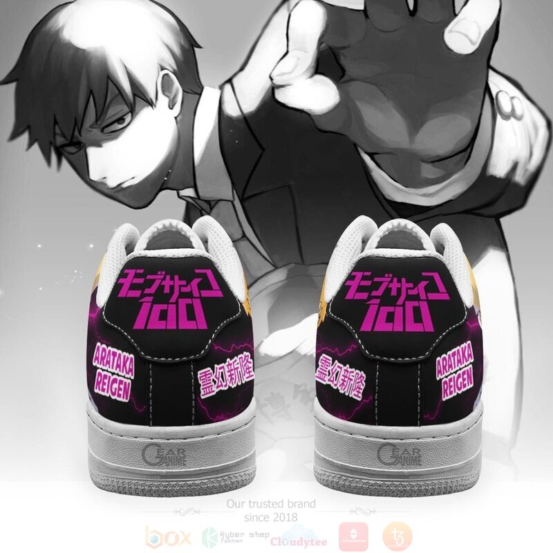 Arataka Reigen Mob Pyscho 100 Anime Air Force Shoes Arataka Reigen Mob Pyscho 100 Anime Air Force Shoes