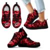 Arches Top Fabulous Camouflage Background Carolina Hurricanes Sneakers