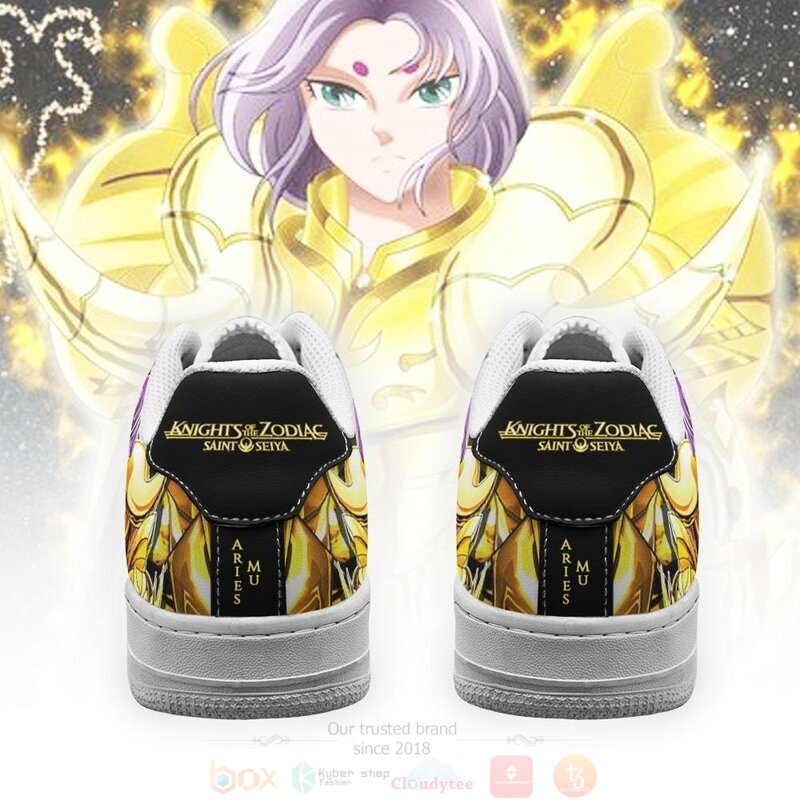 Aries Mu Uniform Saint Seiya Anime Air Force Shoes Aries Mu Uniform Saint Seiya Anime Air Force Shoes