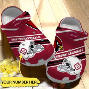 Arizona Cardinals Custom Name Crocband Crocs Clog Shoes