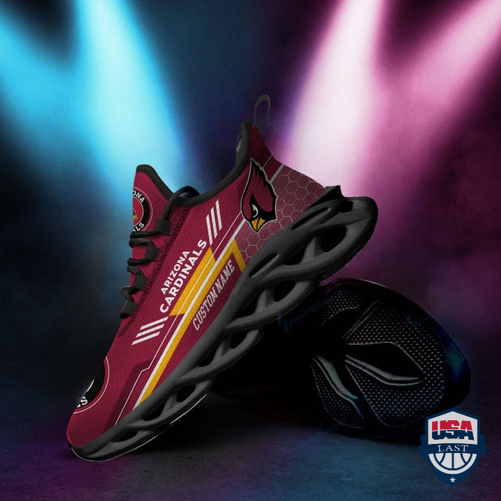 Arizona Cardinals Custom Name Running Sport Shoes 49 Arizona Cardinals Custom Name Running Sport Shoes 49