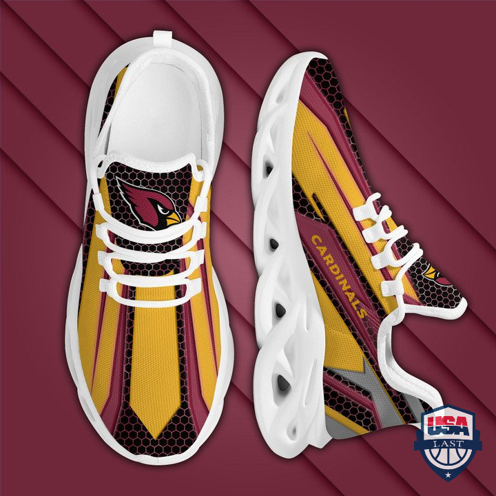 Arizona Cardinals Geometric Hexagon Max Soul Sneaker 02 Arizona Cardinals Geometric Hexagon Max Soul Sneaker 02