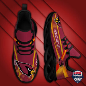 Arizona Cardinals Geometric Sporty Max Soul Sneaker 05