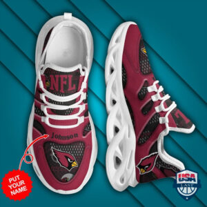 Arizona Cardinals Personalized Max Soul Sneaker Shoes 27