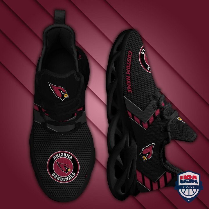 Arizona Cardinals Personalized Sporty Max Soul Sneaker 28 Arizona Cardinals Personalized Sporty Max Soul Sneaker 28