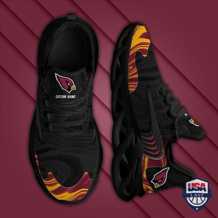 Arizona Cardinals Team Custom Name Max Soul Sneaker 23 Arizona Cardinals Team Custom Name Max Soul Sneaker 23