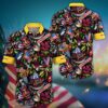 Arizona State Sun Devils Tiki Flowers Aloha Hawaiian Shirt