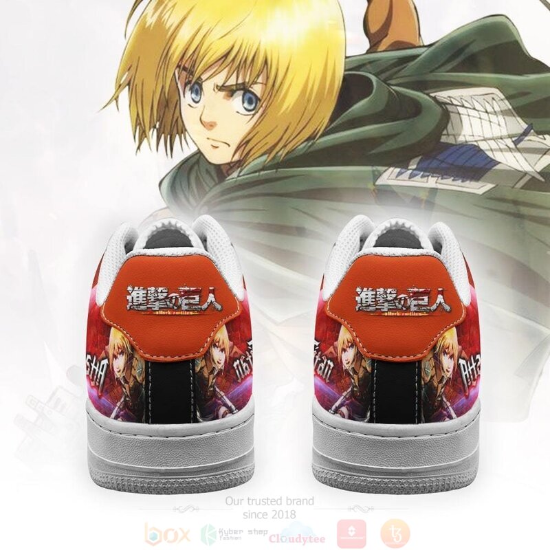 Armin Arlert Attack On Titan Aot Anime Air Force Shoes Armin Arlert Attack On Titan Aot Anime Air Force Shoes