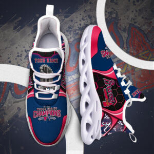 Atlanta Braves Champions 2021 World Series Champions Personalized Custom Clunky Max Soul Shoes