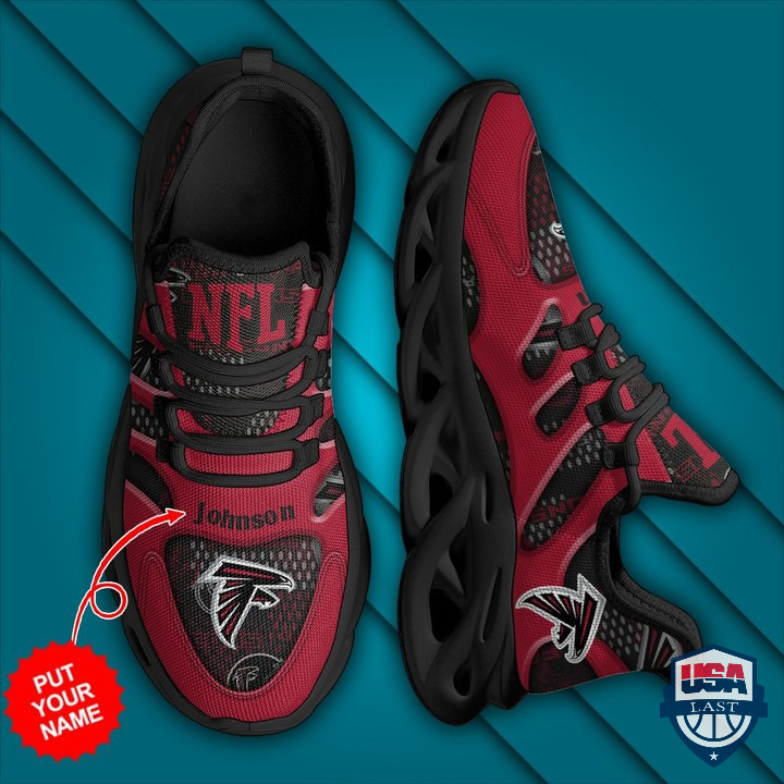 Atlanta Falcons Personalized Name Max Soul Sneakers 30 Atlanta Falcons Personalized Name Max Soul Sneakers 30