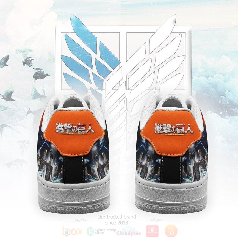 Attack On Titan Aot Anime Air Force Shoes Attack On Titan Aot Anime Air Force Shoes