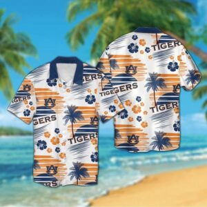 Auburn Tigers Coconut Island Hawaiian Shirt