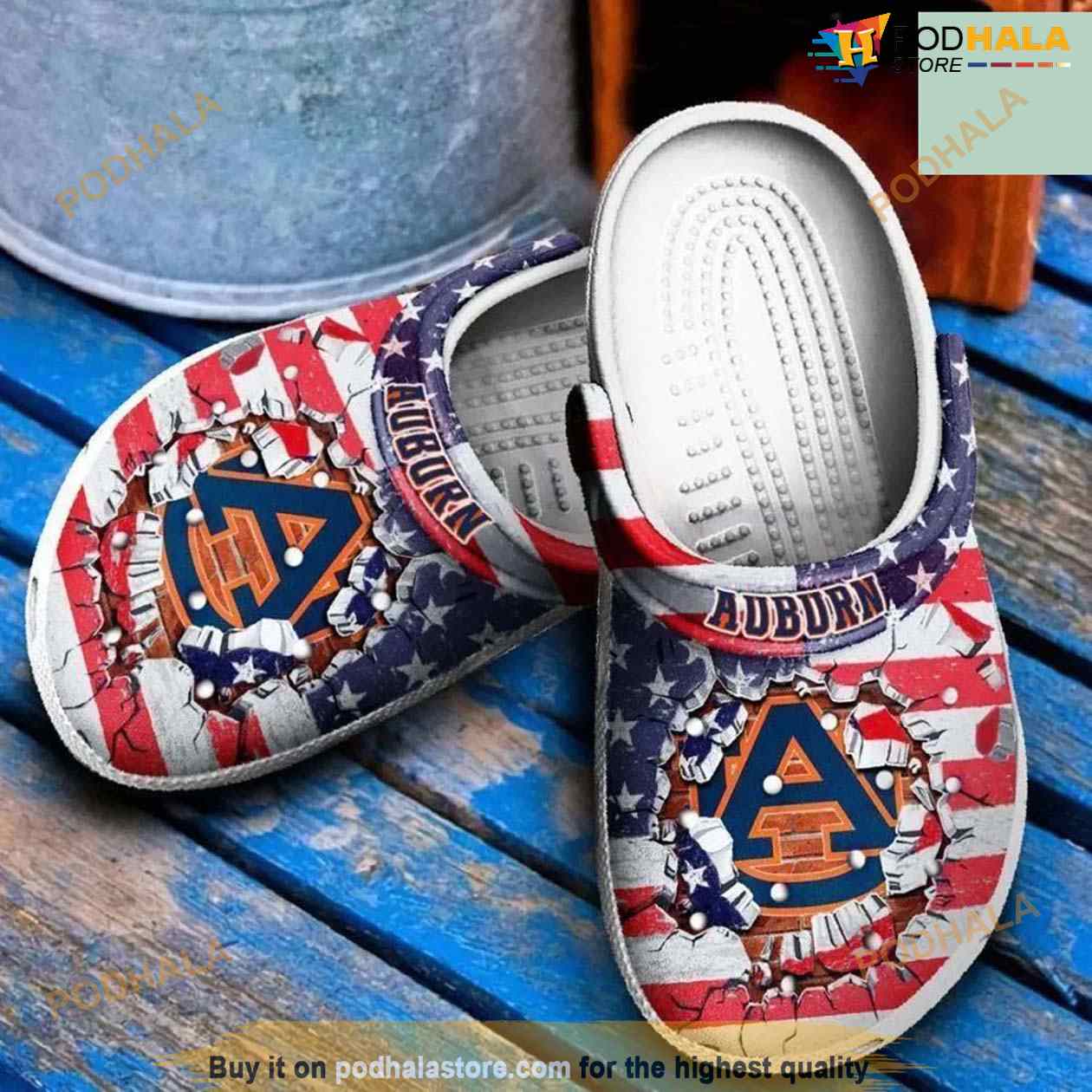 Auburn Tigers Crocs Clog Shoes Auburn Tigers Crocs Clog Shoes