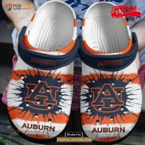 Auburn Tigers Unisex Fashion Style For Man And Women Crocs Clog Shoes