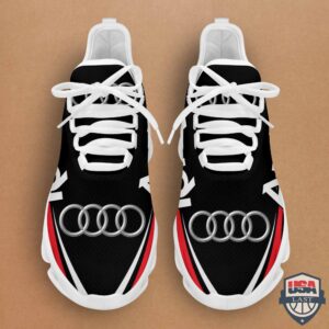 Audi Clunky Running Shoes Red Version