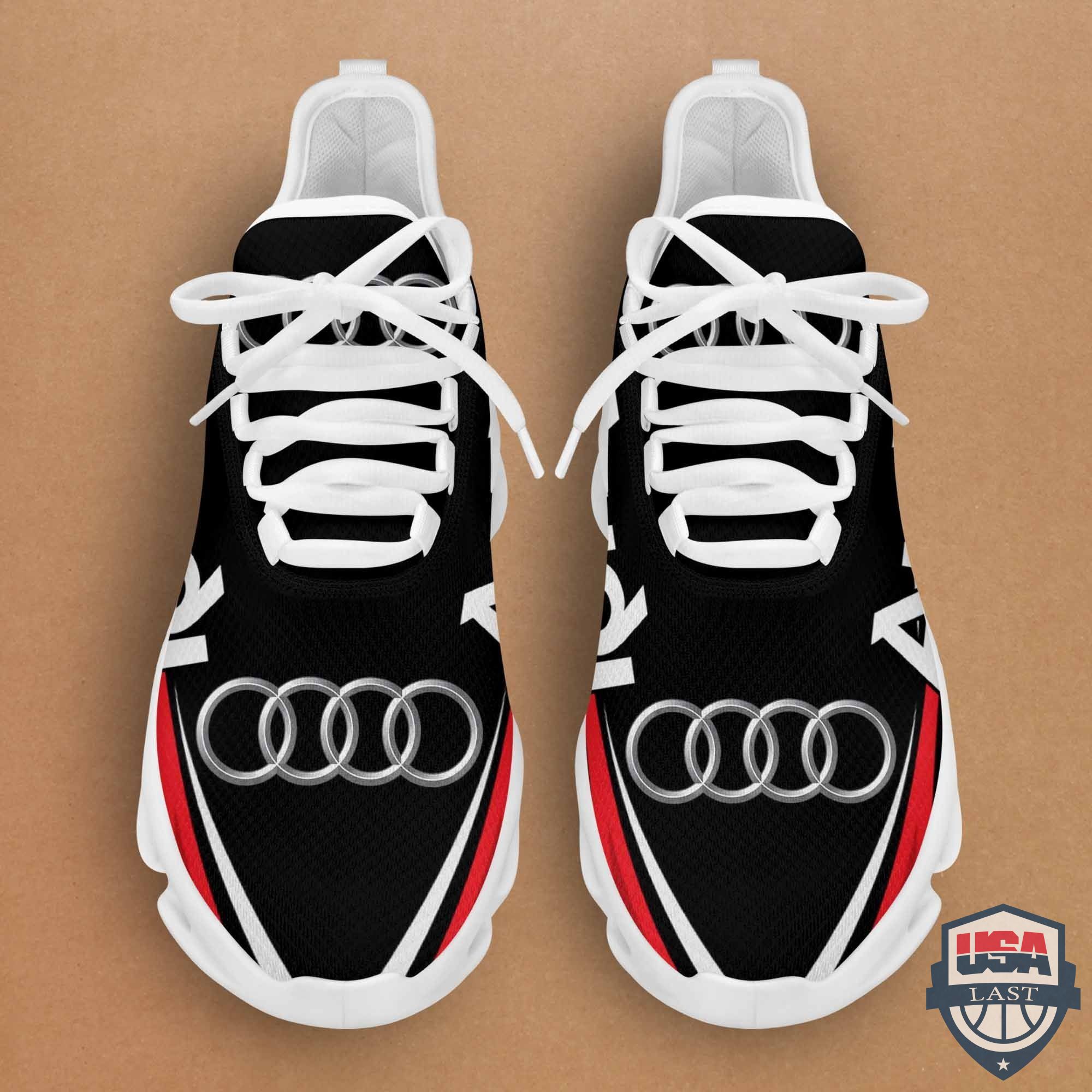 Audi Clunky Running Shoes Red Version Audi Clunky Running Shoes Red Version