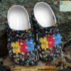 Autism Awareness Crocs Autism Periodic Table Crocband Clog Shoes Clog For Men Women