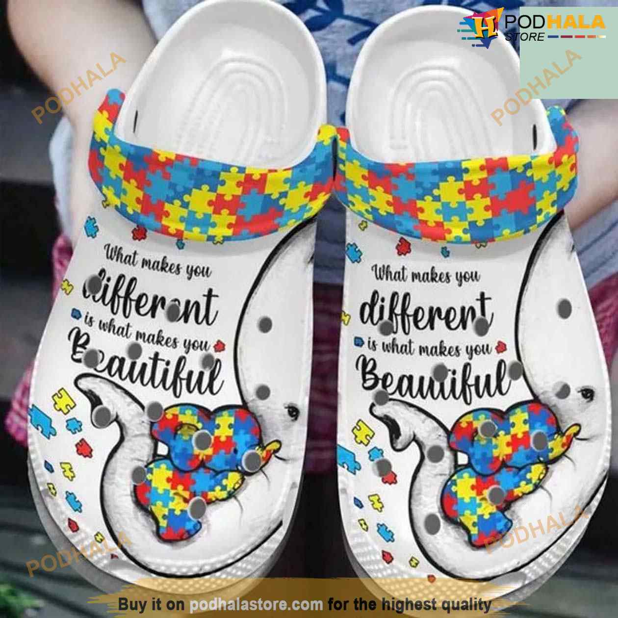 Autism What Makes You Different Crocs Clog Shoes Autism What Makes You Different Crocs Clog Shoes