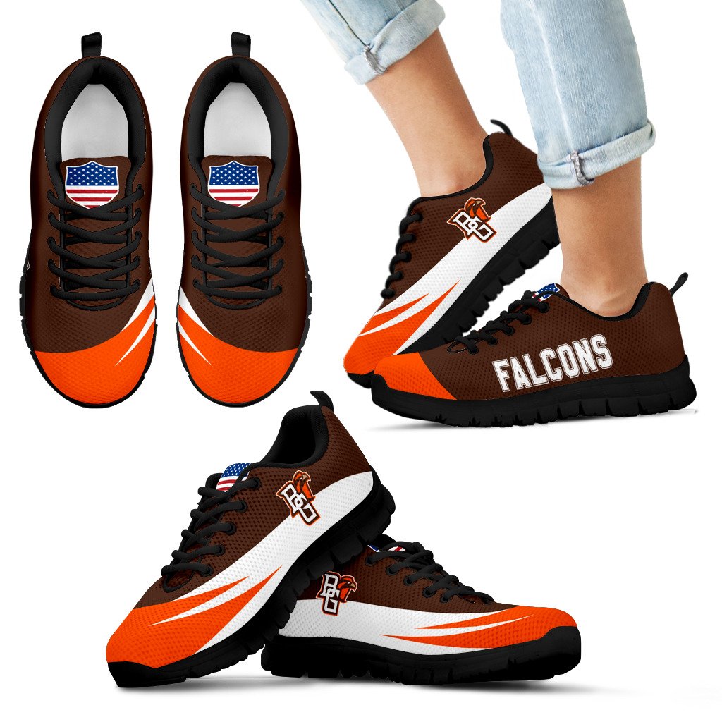 Awesome-Gift-Logo-Bowling-Green-Falcons-Sneakers-1