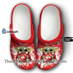 [Awesome] Nebraska Cornhuskers Baby Yoda Crocs Gift