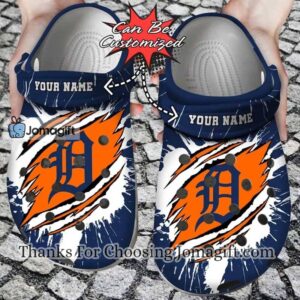 [Awesome] Personalized  Detroit Tigers Crocs Gift