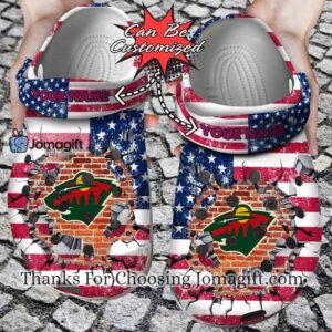 [Awesome] Personalized Minnesota Wild Crocs Gift