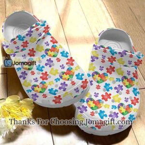 [Awesome] Puzzle Pieces Heart Autism Crocs Gift