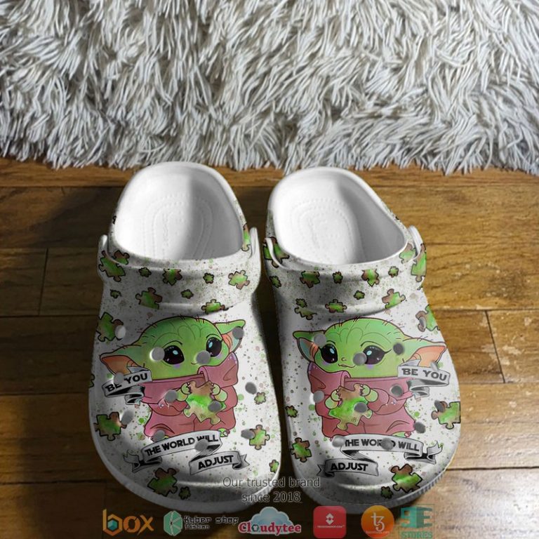 Baby-Yoda-Autism-Awareness-Crocband-Shoes-2