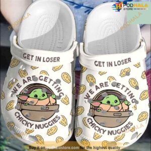 Baby Yoda Cute Crocs Crocband Clog Fashion Style For Women Men